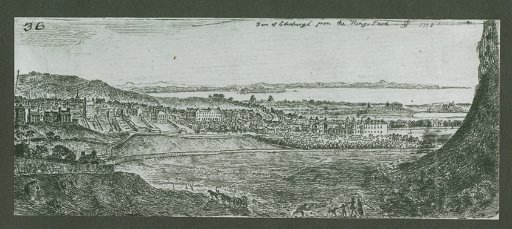 Part of Edinburgh from the Kings Park